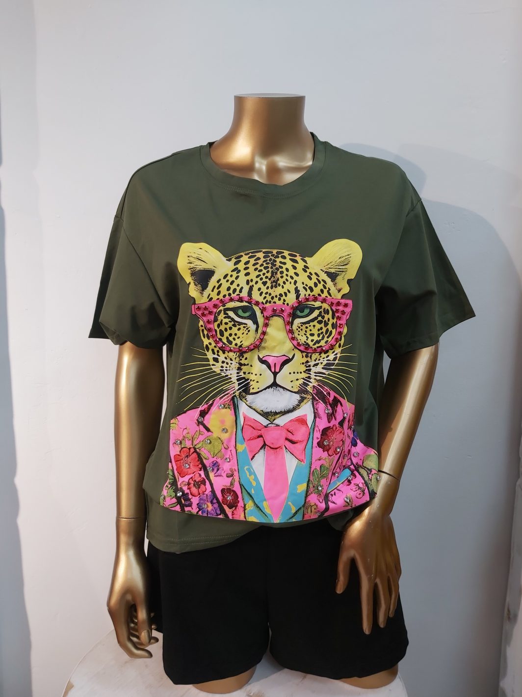 Camiseta Tigre con Gafas