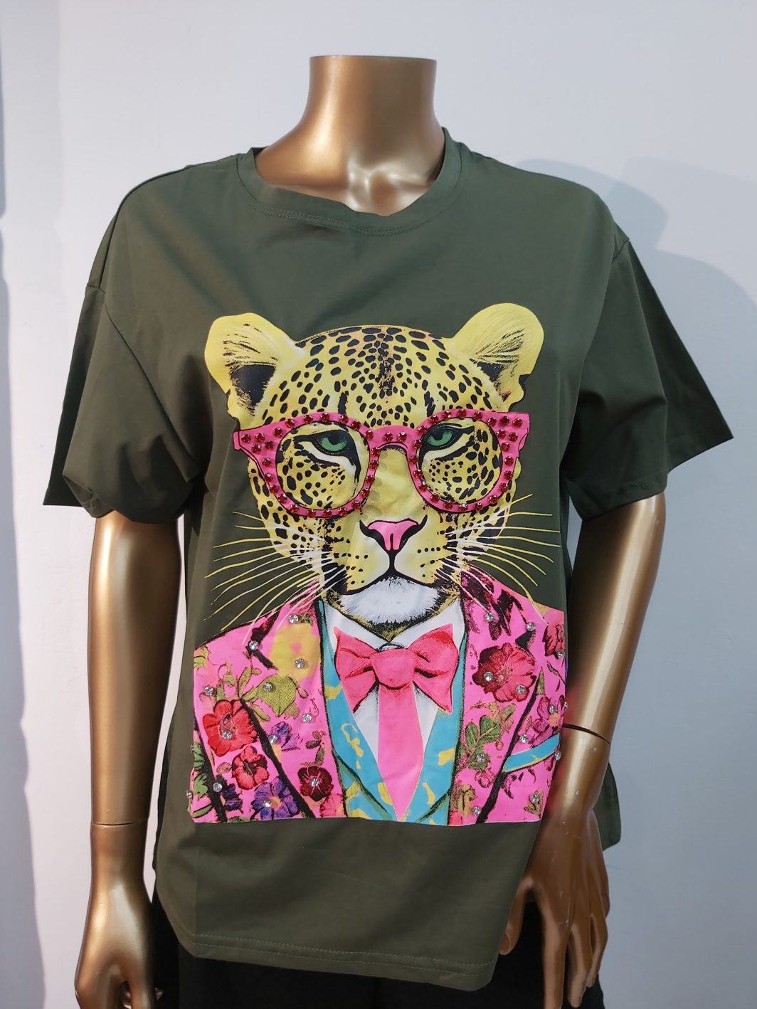 Camiseta Tigre con Gafas - Imagen 2