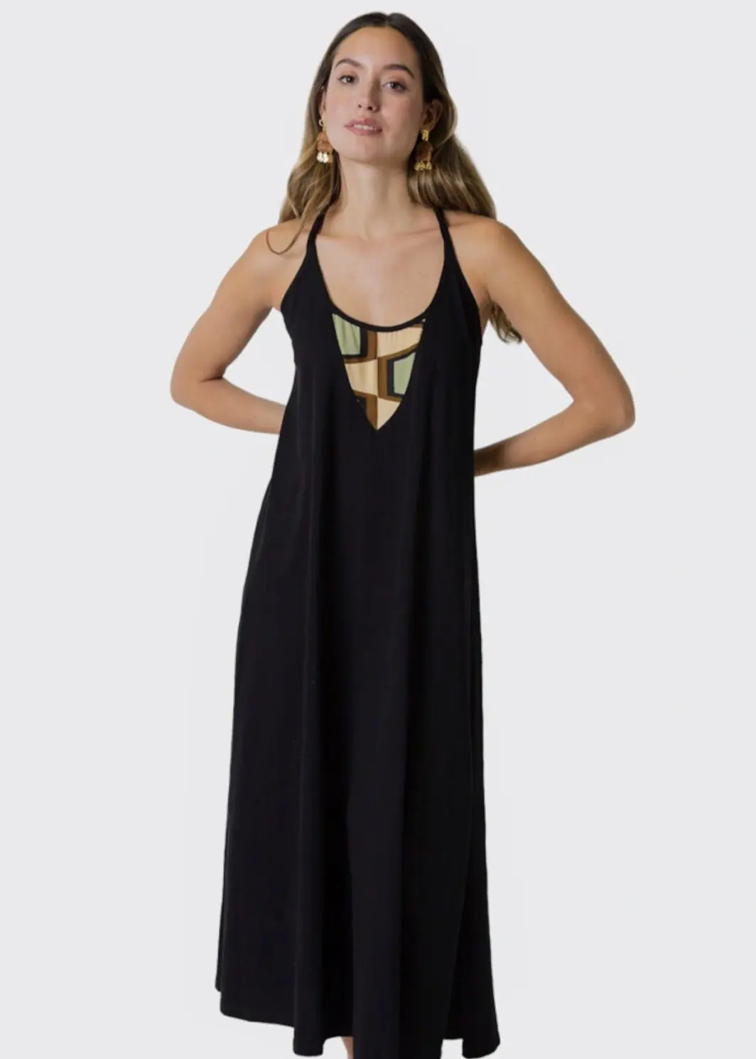 Vestido Tantrend largo negro