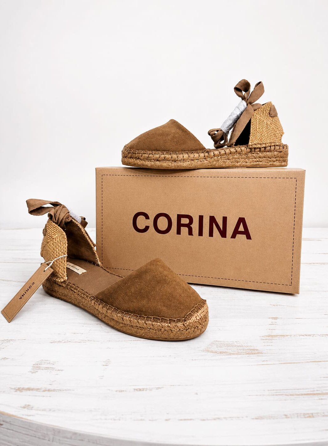 Alpargata camel Corina