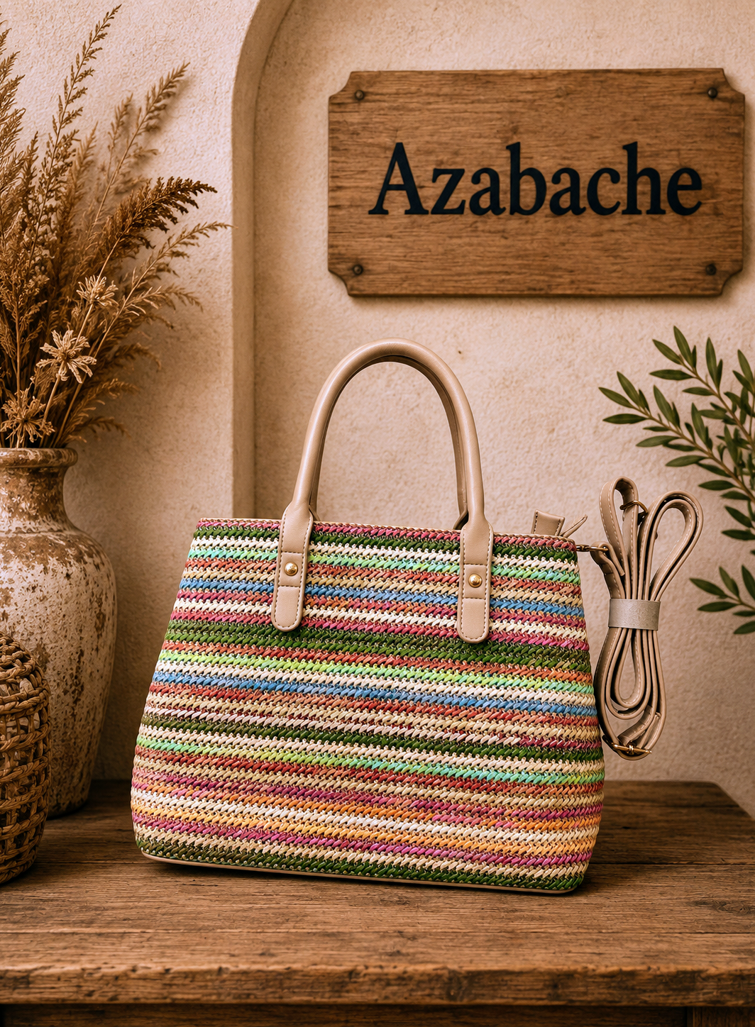 Bolso Multicolor Doble Cremallera