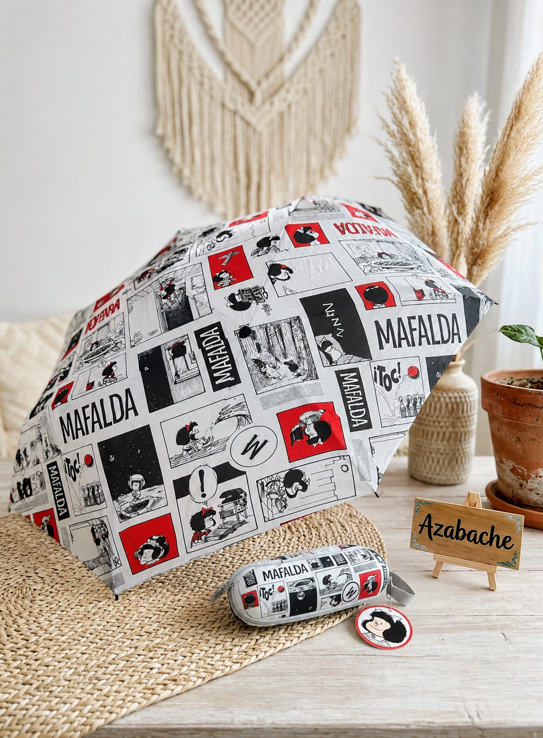 Paraguas Pocket Mafalda - Diseño Viñetas