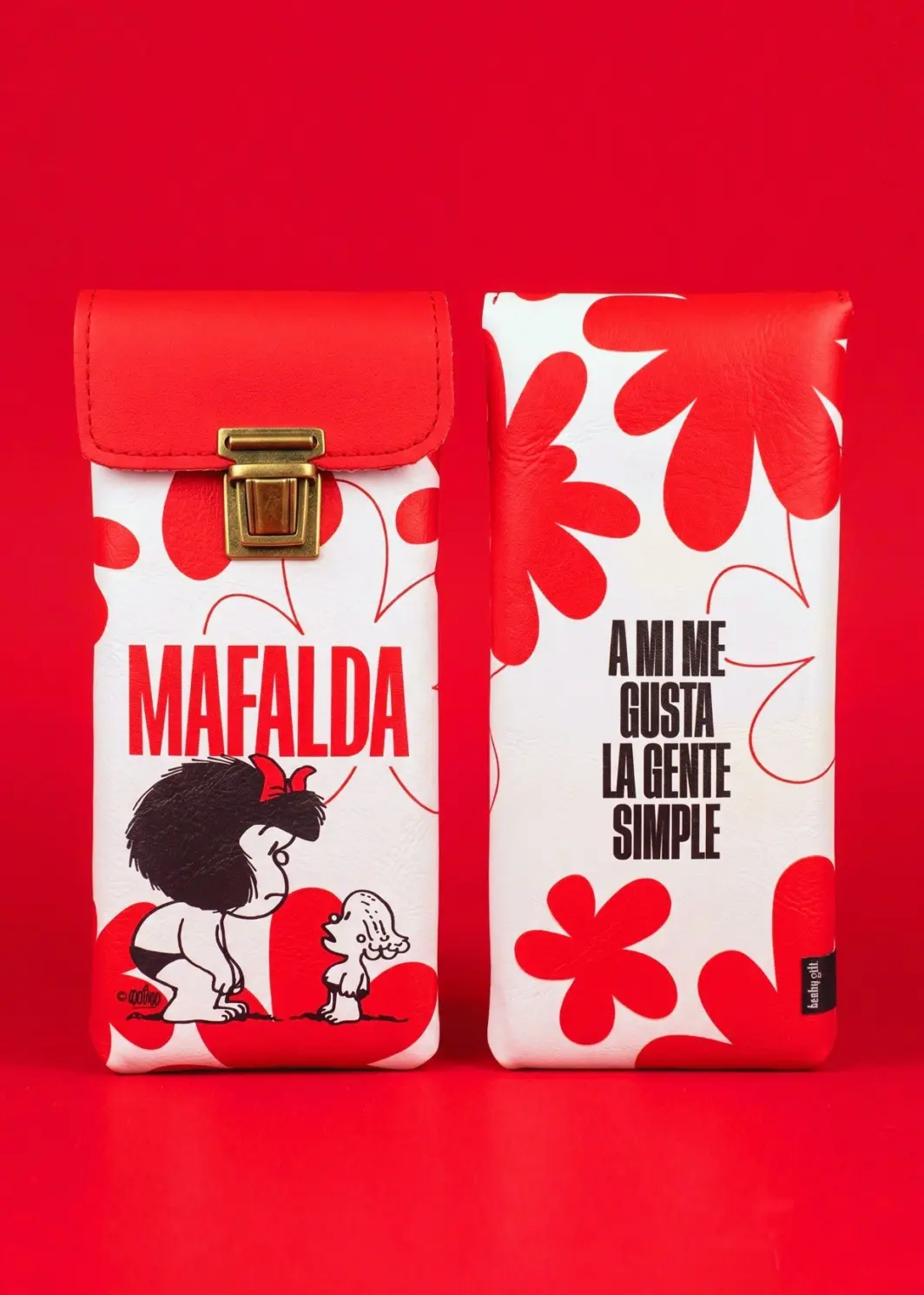 Funda para Gafas Mafalda "A mi me gusta la gente simple"