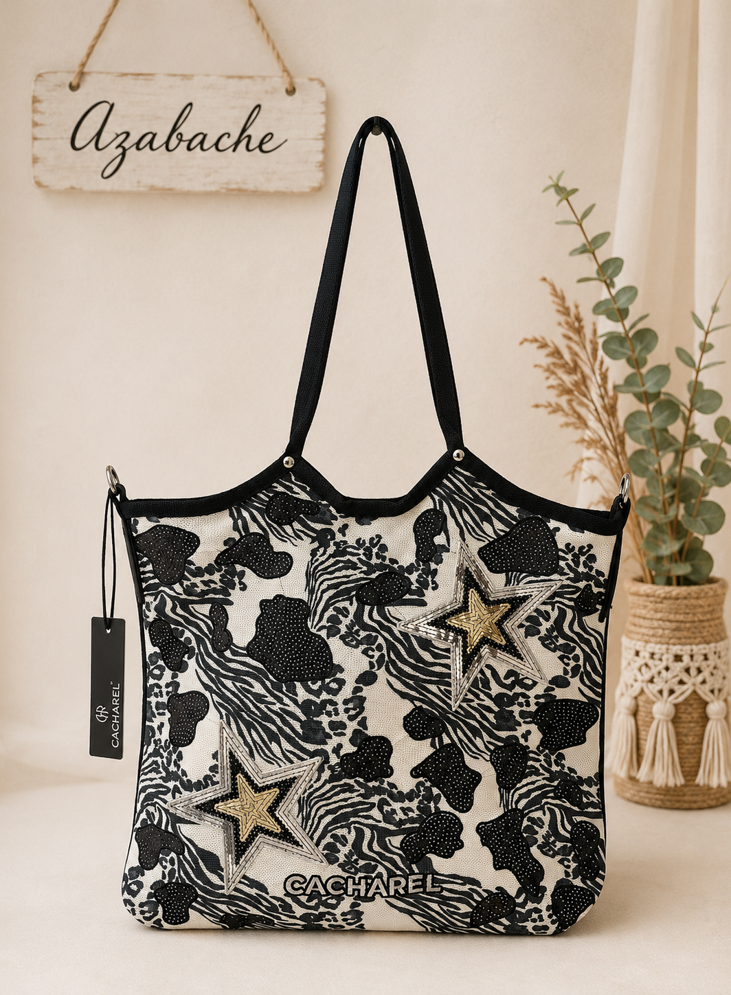 Bolso Cacharel con Estrellas y Lentejuelas