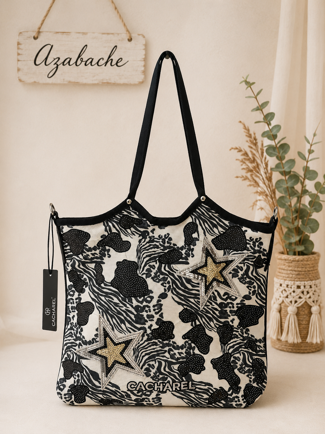 Bolso Cacharel con Estrellas y Lentejuelas