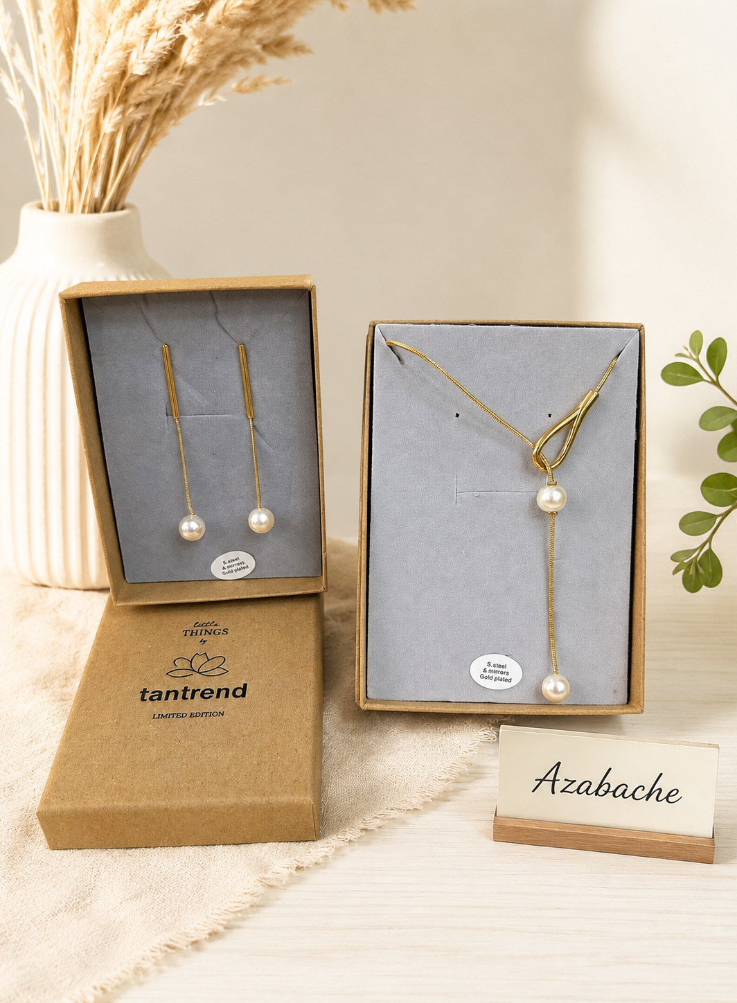 Pendientes Tantrend Perla