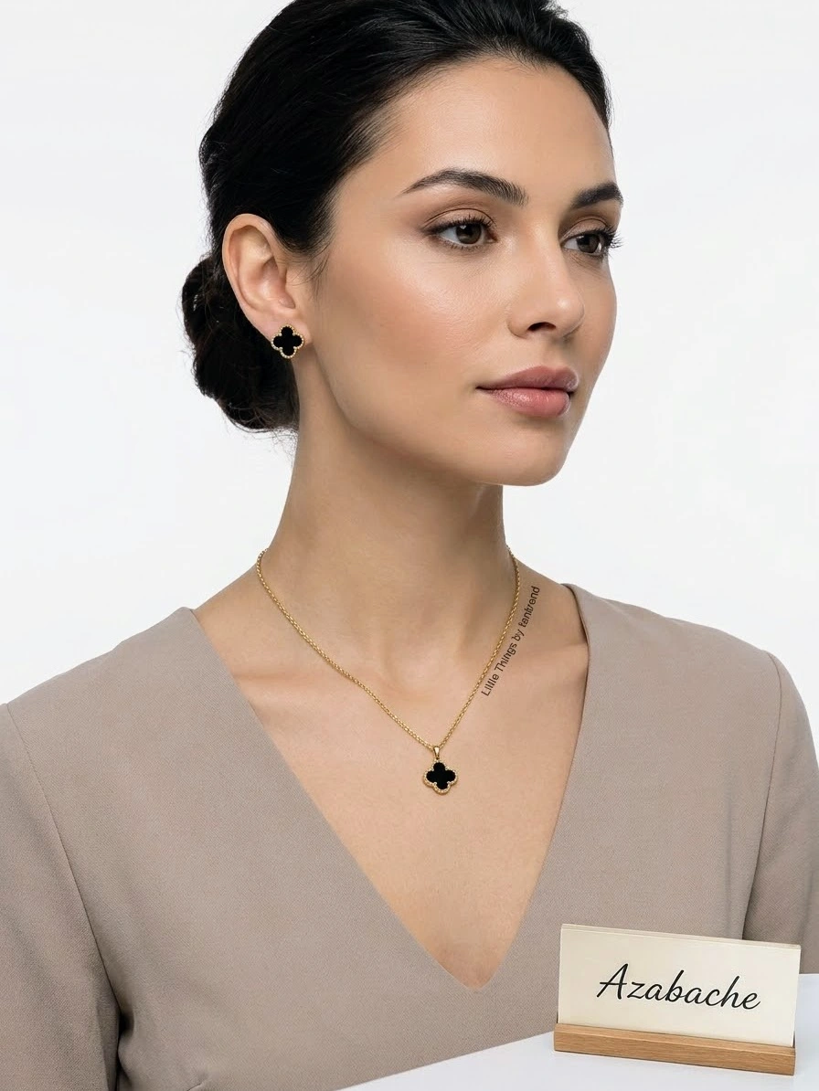 Collar Tantrend Flor negra
