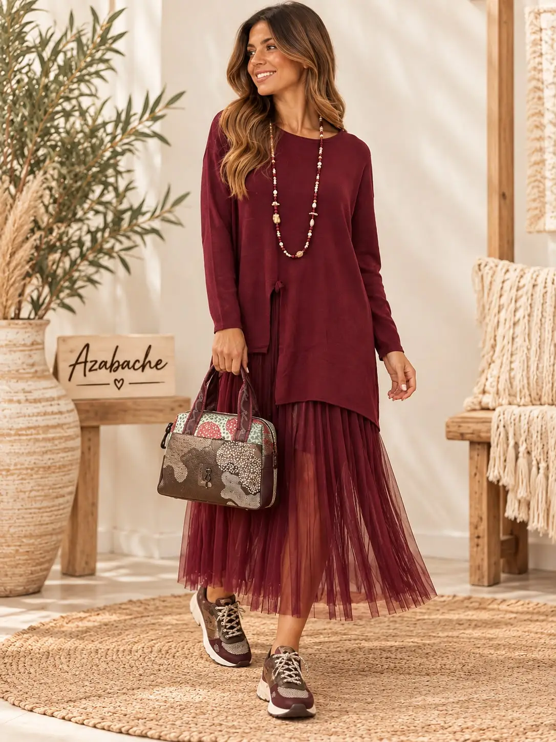 Vestido de Dos Piezas Mujer