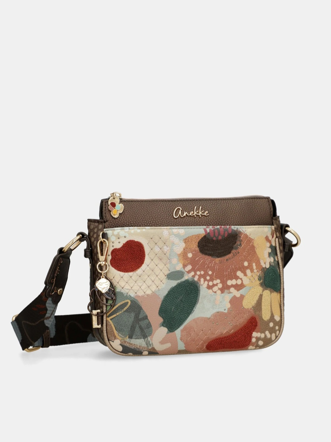 Bandolera estampada Blossom