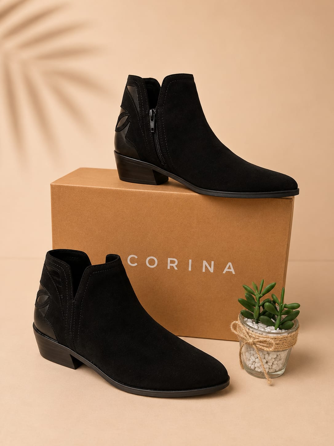 Botín Corina de tacón bajo