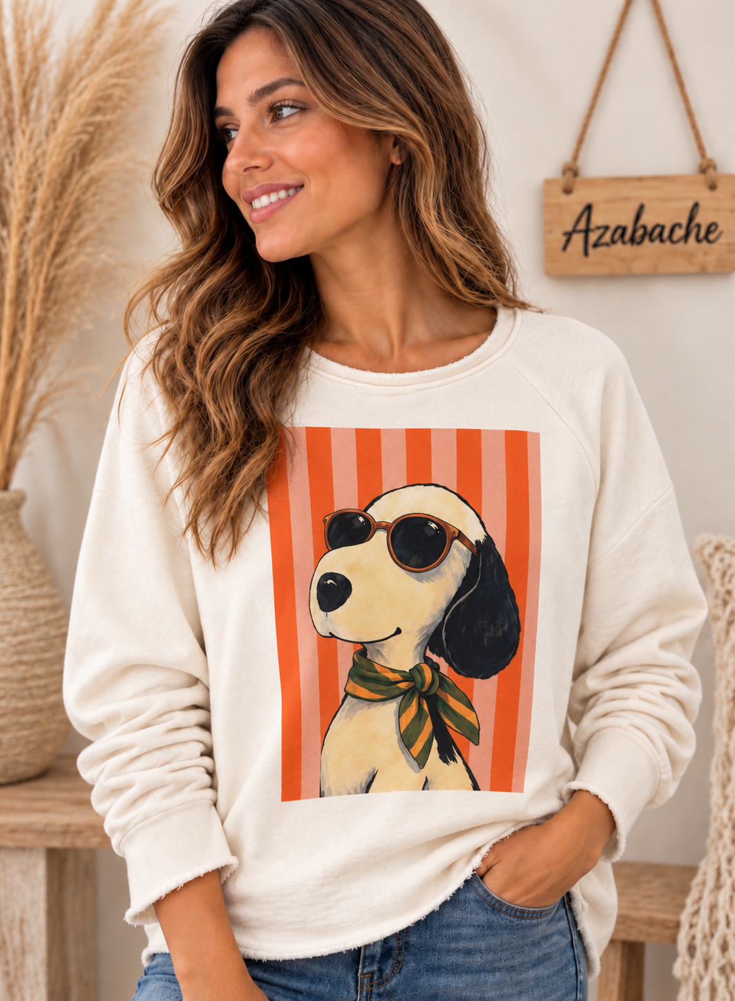 Sudadera Perro Gafas